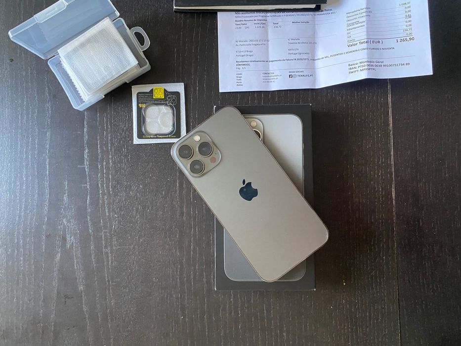 iPhone 13 Pro Max 128gb Grafite