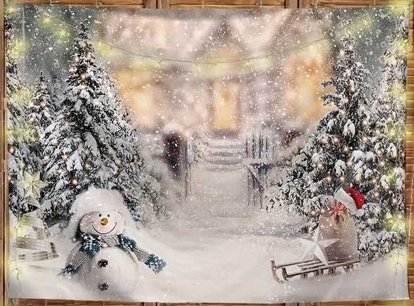 Świąteczne tło do zdjęć 300x180 cm