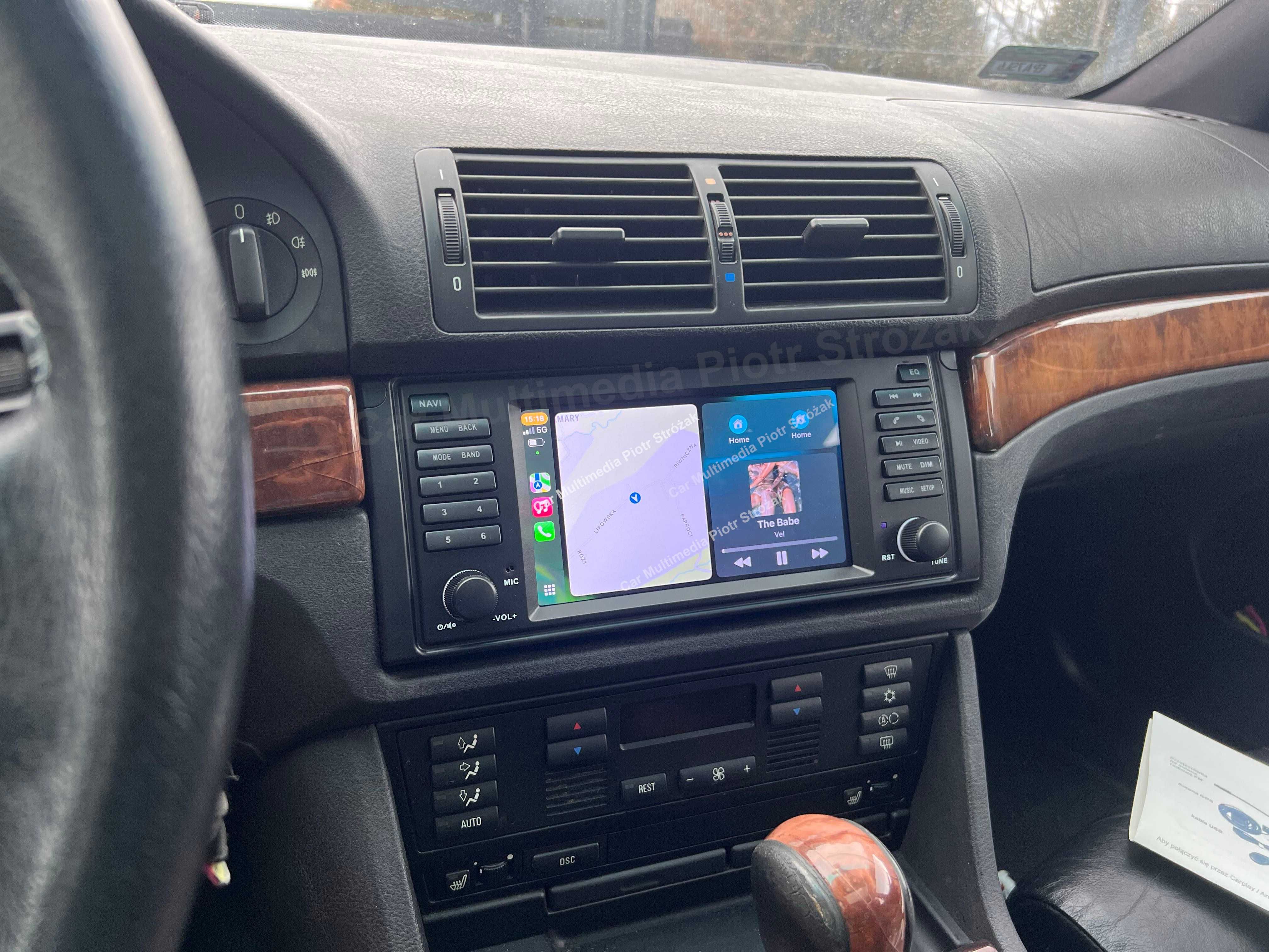 Radio Android BMW E39 / Carplay / Android Auto Wi-Fi BT