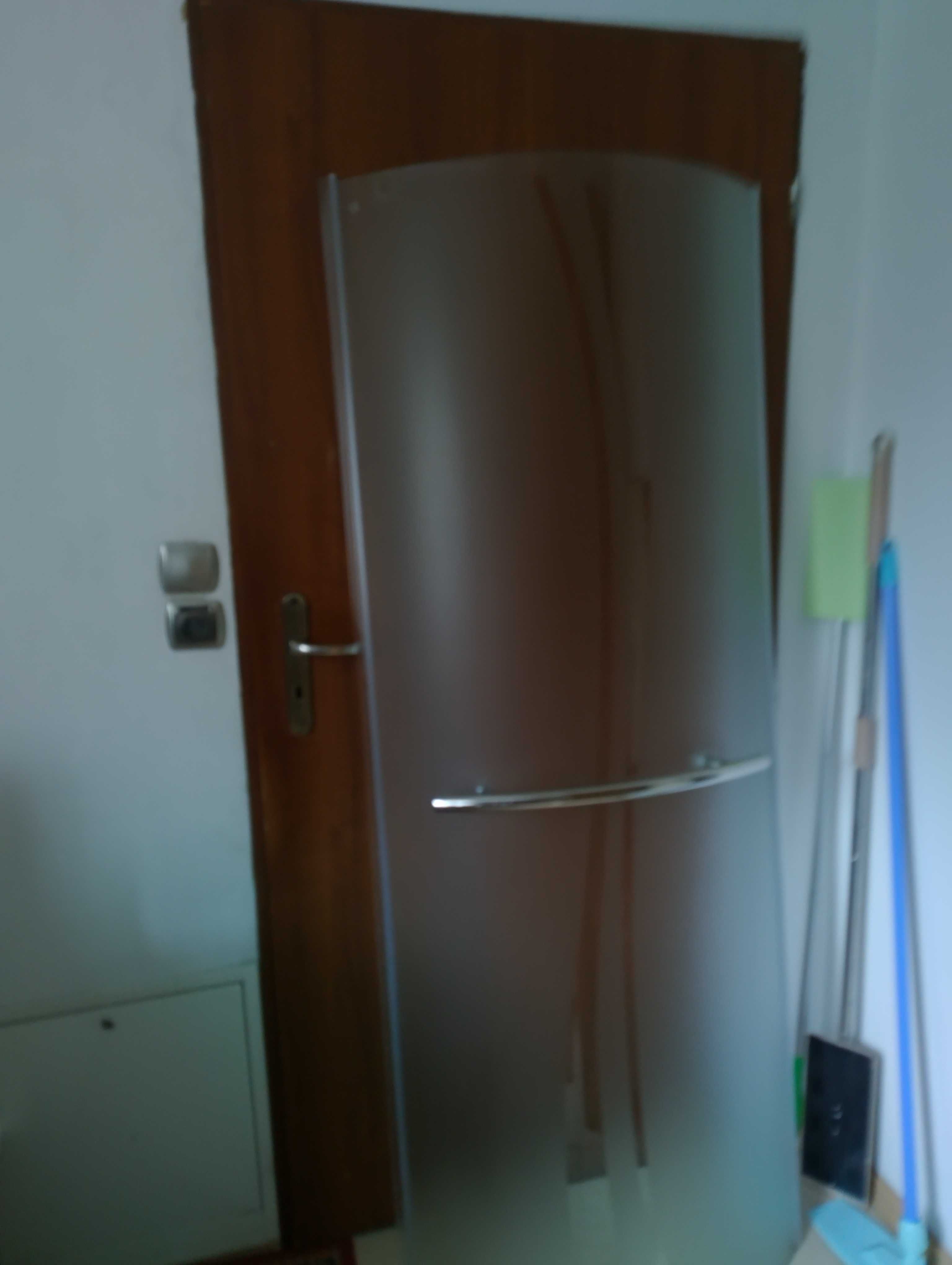 Ścianka  boczna do kabiny półokrągłej 90cm plus drzwi