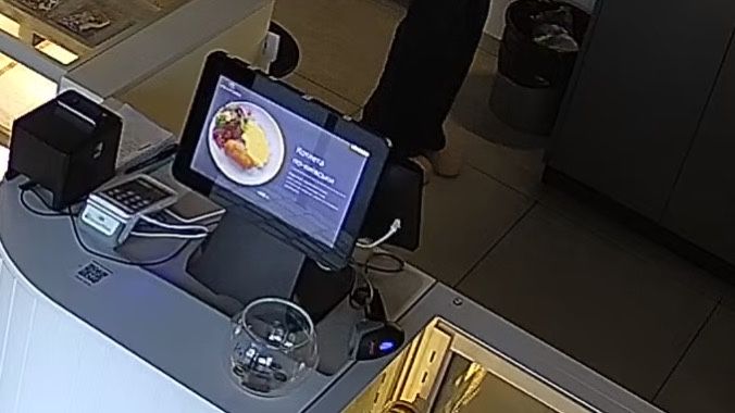 Pos термінал для закладу 2 екрани