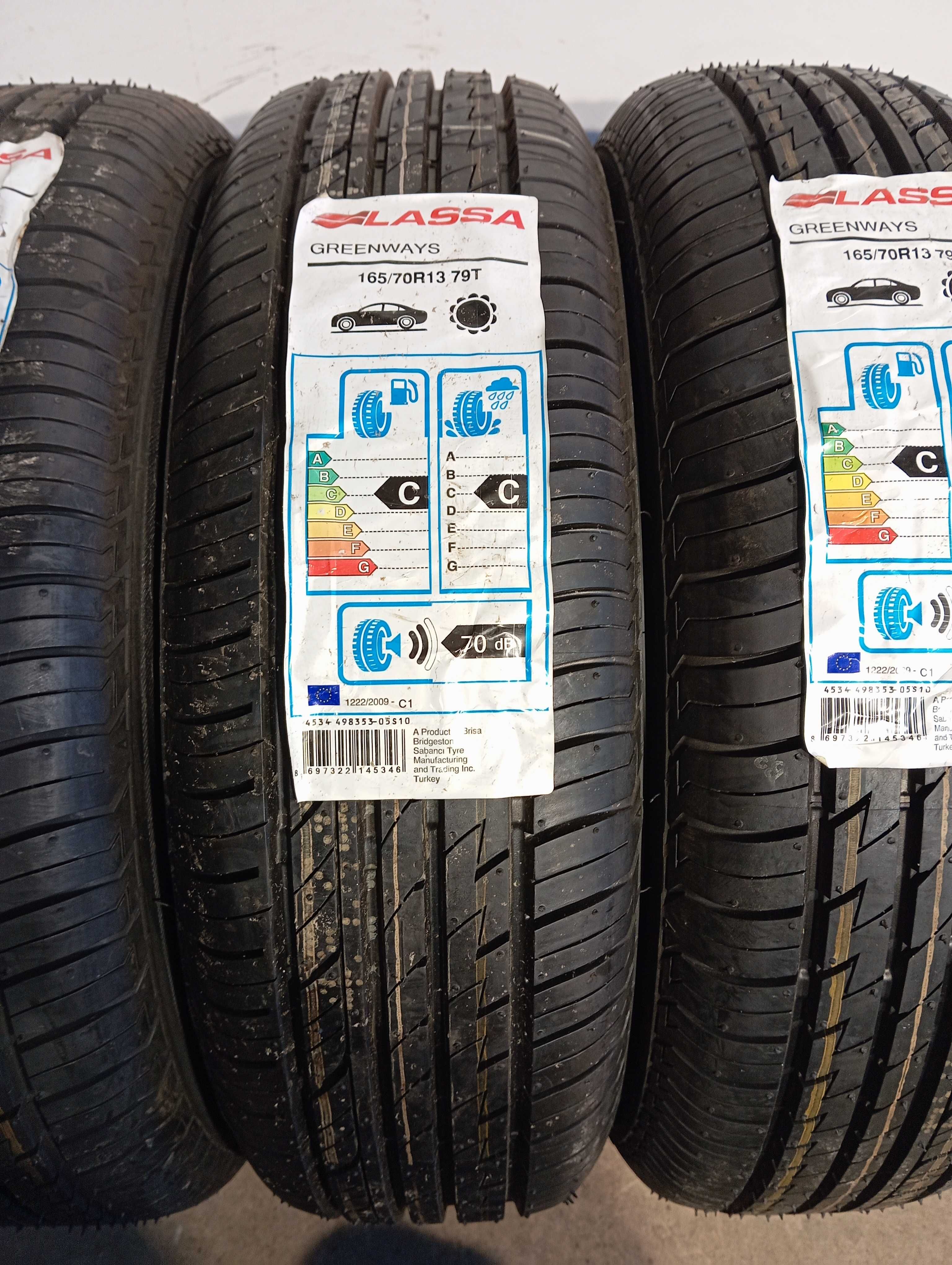 4x 165/70 R13 79T Lassa Greenways 2019r 7,3mm