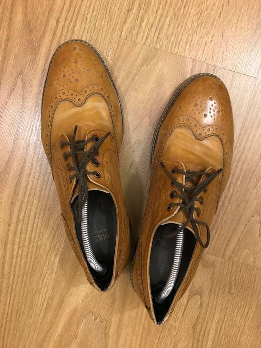 Туфли броги Mark&Spencer