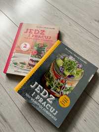 Jedz i pracuj 1 i 2 książki kucharskie