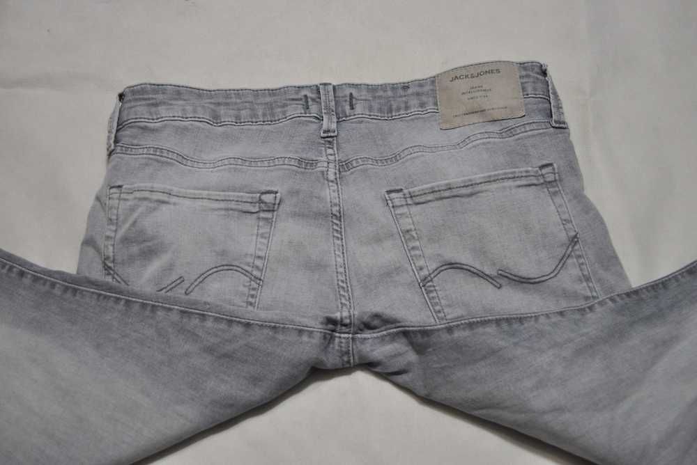 JACK&JONES M 84cm 32/30  męskie spodnie jeansowe slim fit stretch s8v