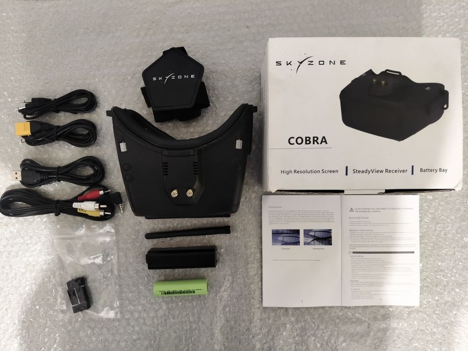 FPV шолом Skyzone Cobra X V4 Diversity DVR 5.8GHz