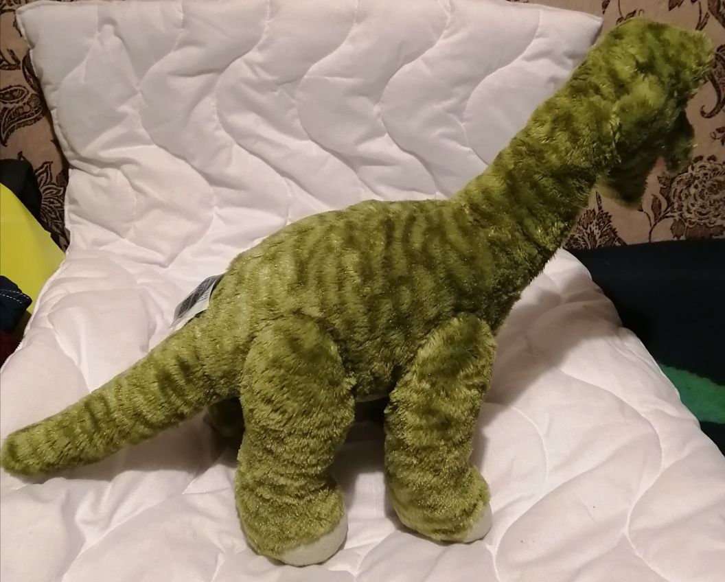 Динозавр большой мягкая игрушка дінозавр великий м'яка іграшка Дино
