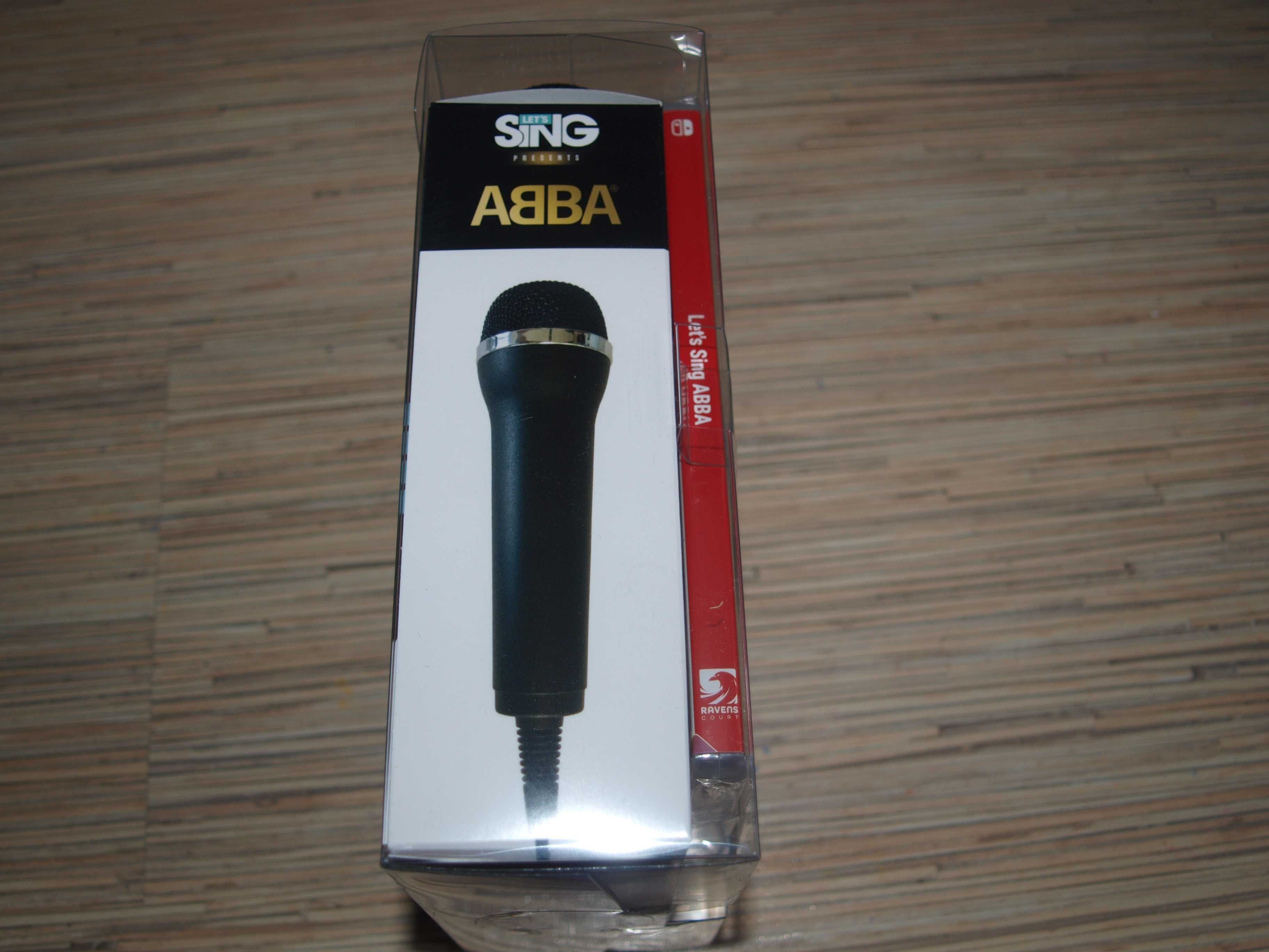 Gra Let's Sing ABBA PL + 2 Mikrofony Nintendo switch nowa we folii!!