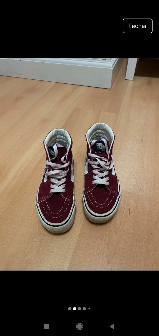 Vans SK8-Hi Platform bordeaux