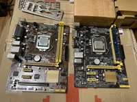 Дві материнські плати 1150 Asus H81M-K/C та DDR3 8GB