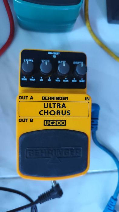 Pedais de efeitos para guitarra eletrica