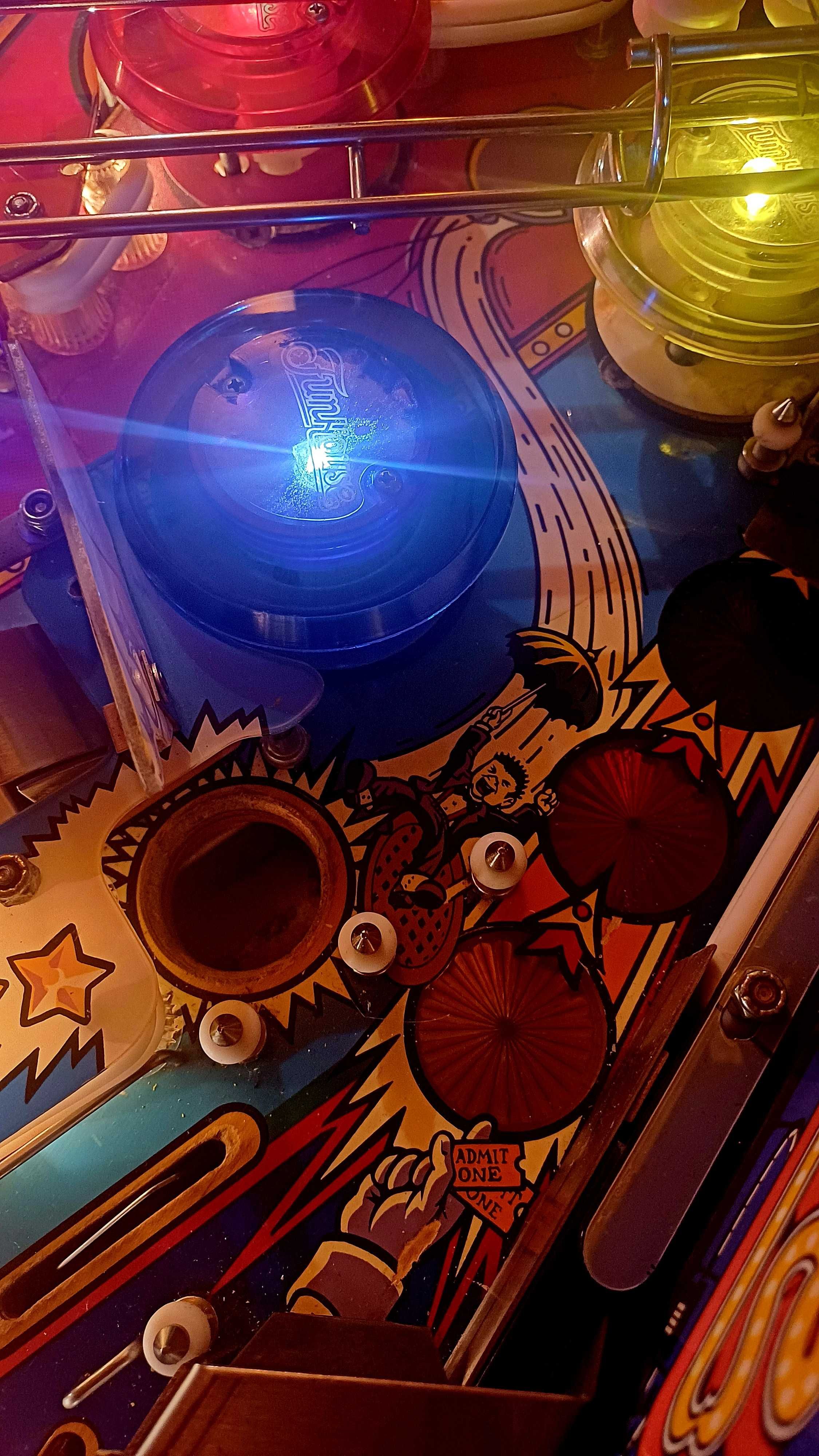 Flipper Fliper Pinball FUN HOUSE Piękny Stan