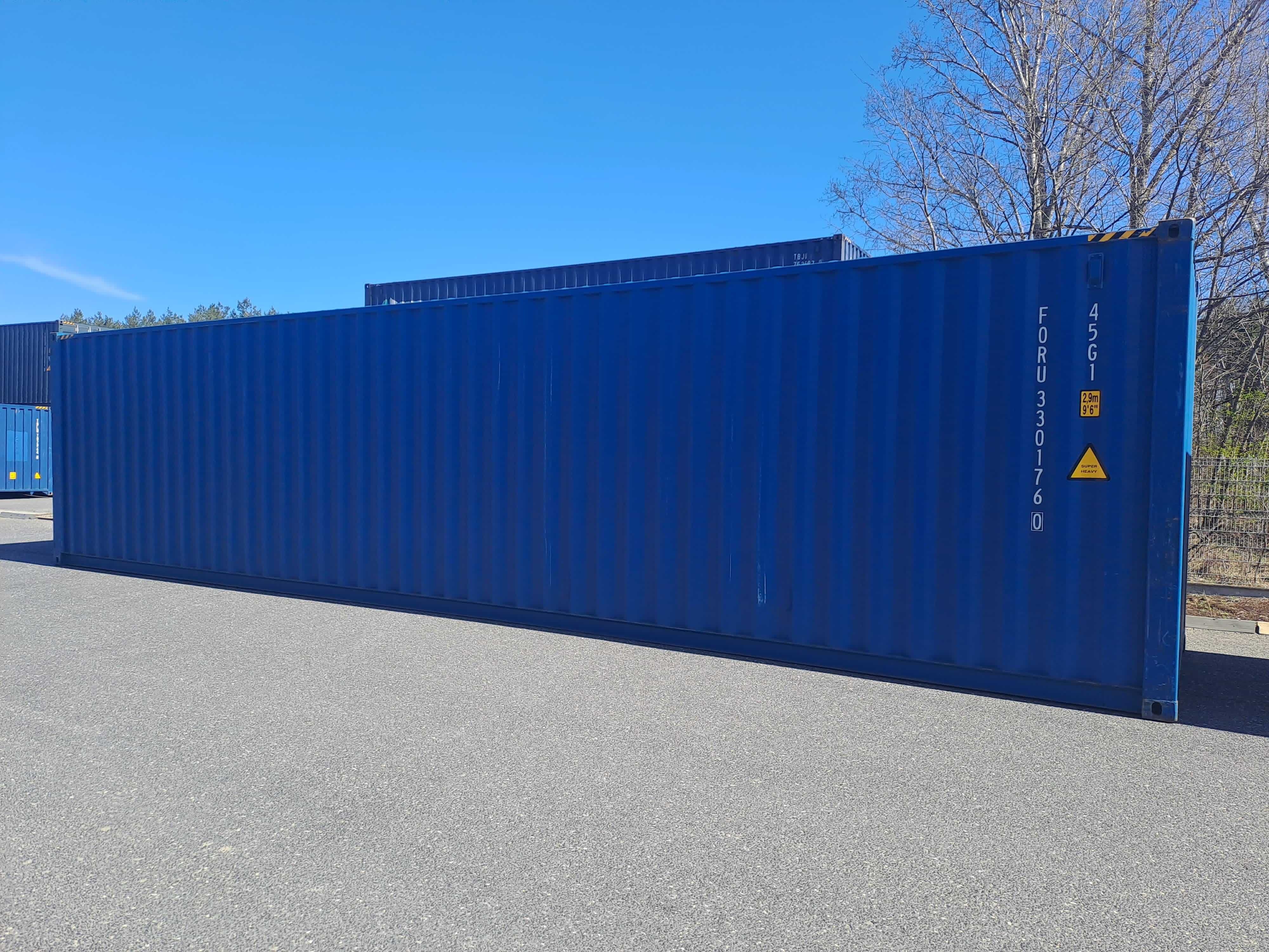 KONTENER MORSKI 6M 12M 20 40HC nowy używany magazynowy KONENERY