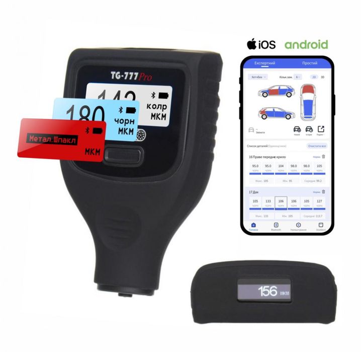 Товщиномір в оренду Професійний товщиномір Profiline TG-777 pro
