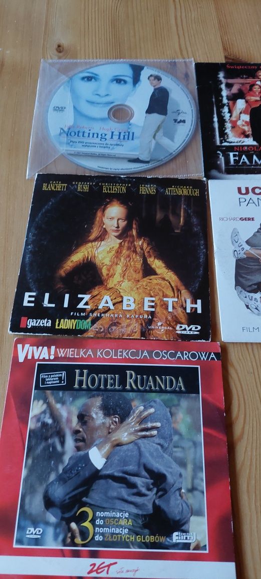 Filmy DVD 5szt za 5 zł