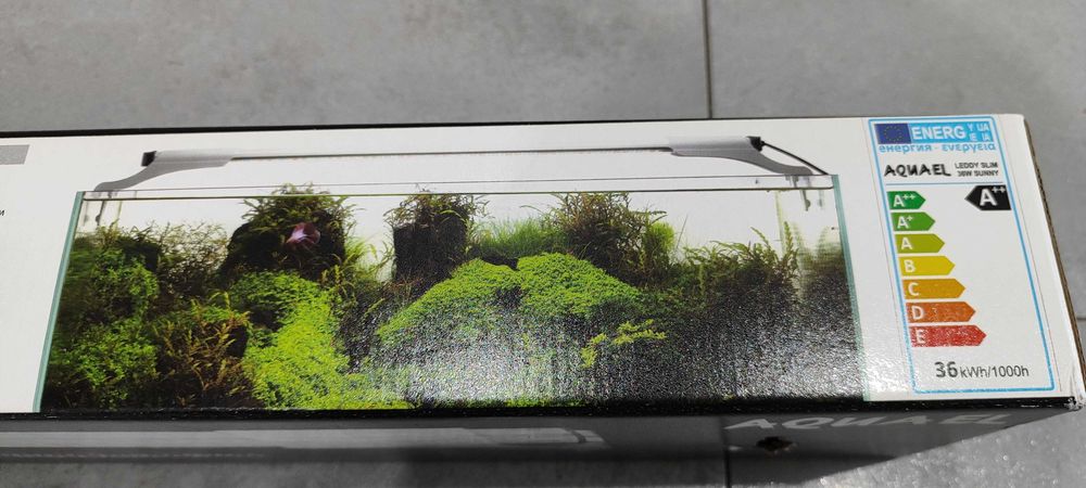 Aquael Leddy Slim - Sunny 6500K 3800lm 100cm-120cm 36kWh/1000h, A++