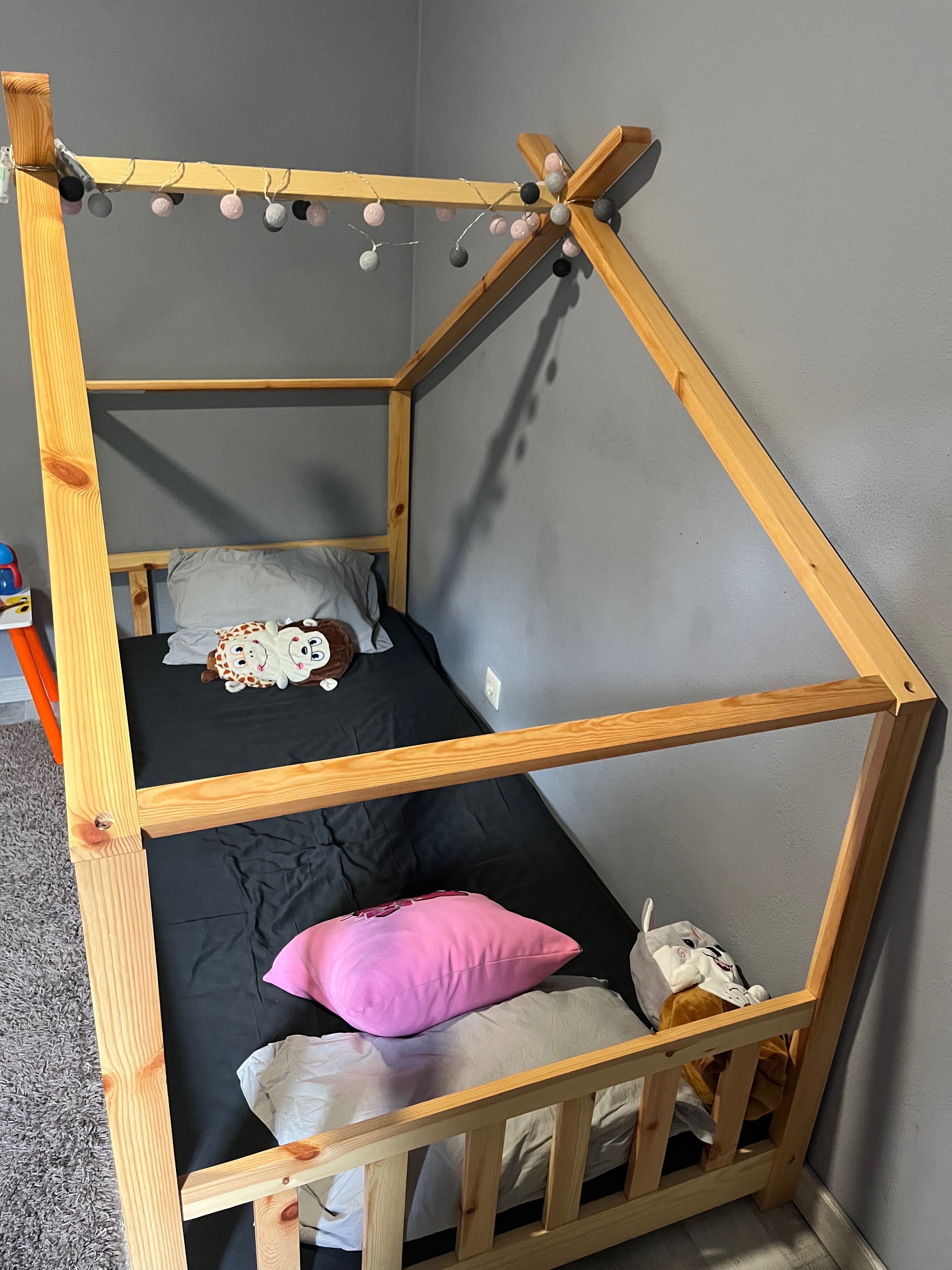 Cama tipo montessori
