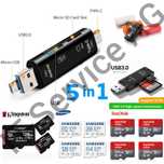 кард ридер карта памяти Samsung Kingston 32 64 128GB