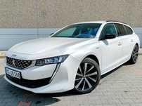 Peugeot 508 Hybryda GT Allure225ps Automat WirtualKeylesLedRADAR BiałaPerła vat23