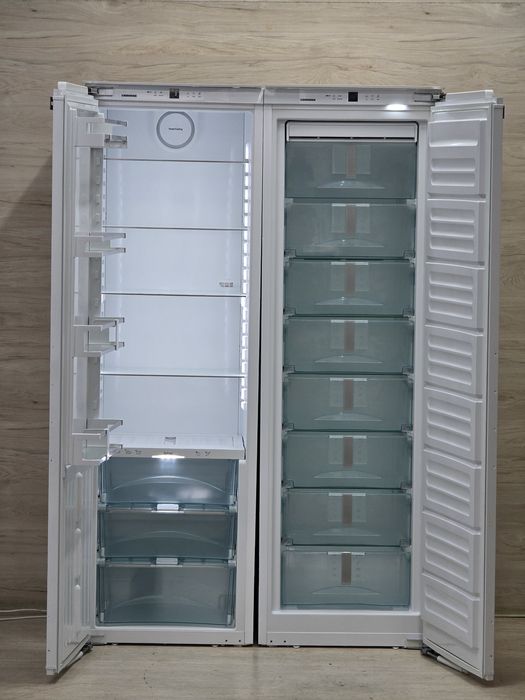 SIDE-BY-SIDE Холодильник+Морозильна Liebherr NoFrost дотяжки Сенсорні