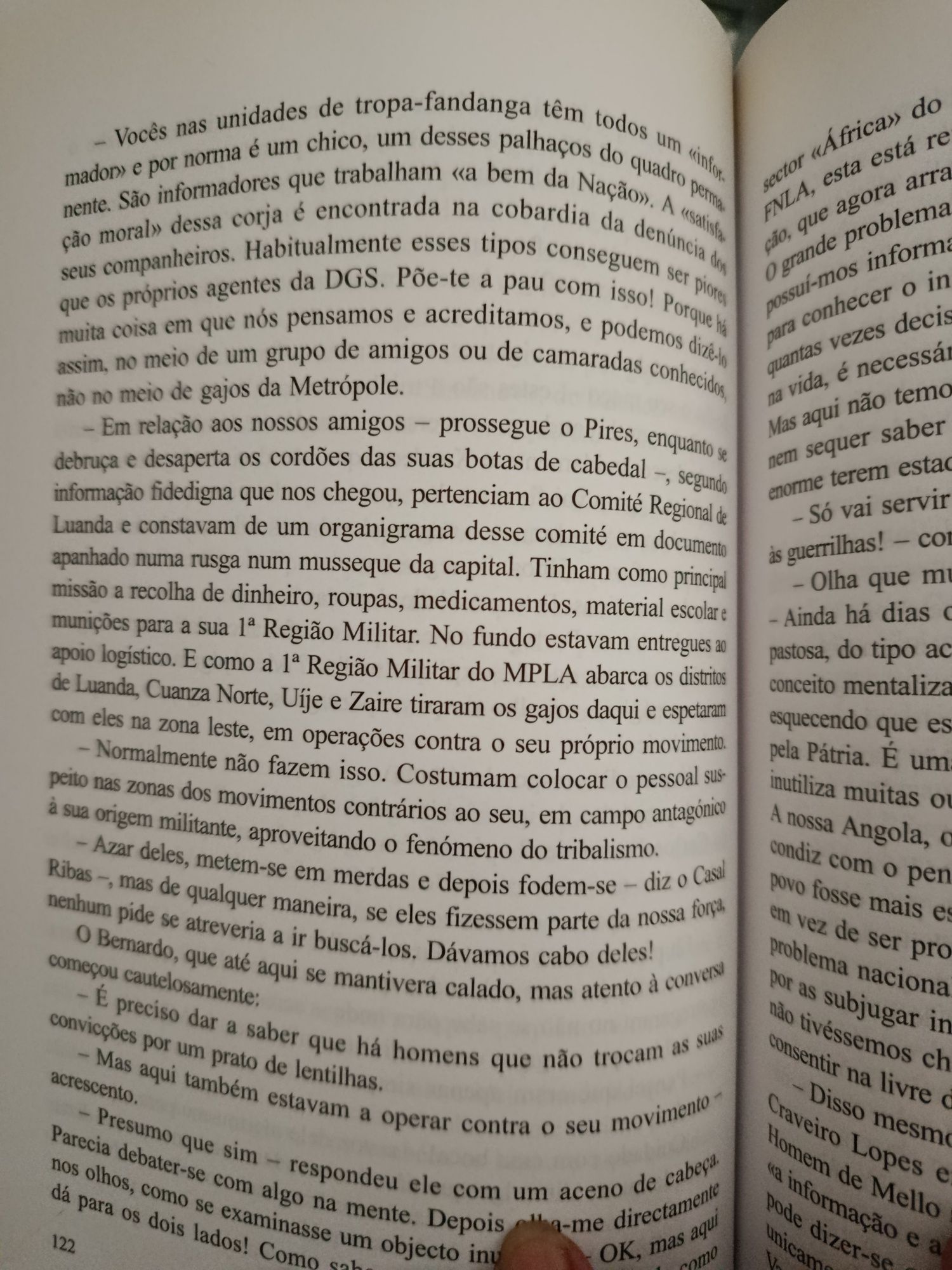 Fantástico livro "Dembos A floresta do medo"