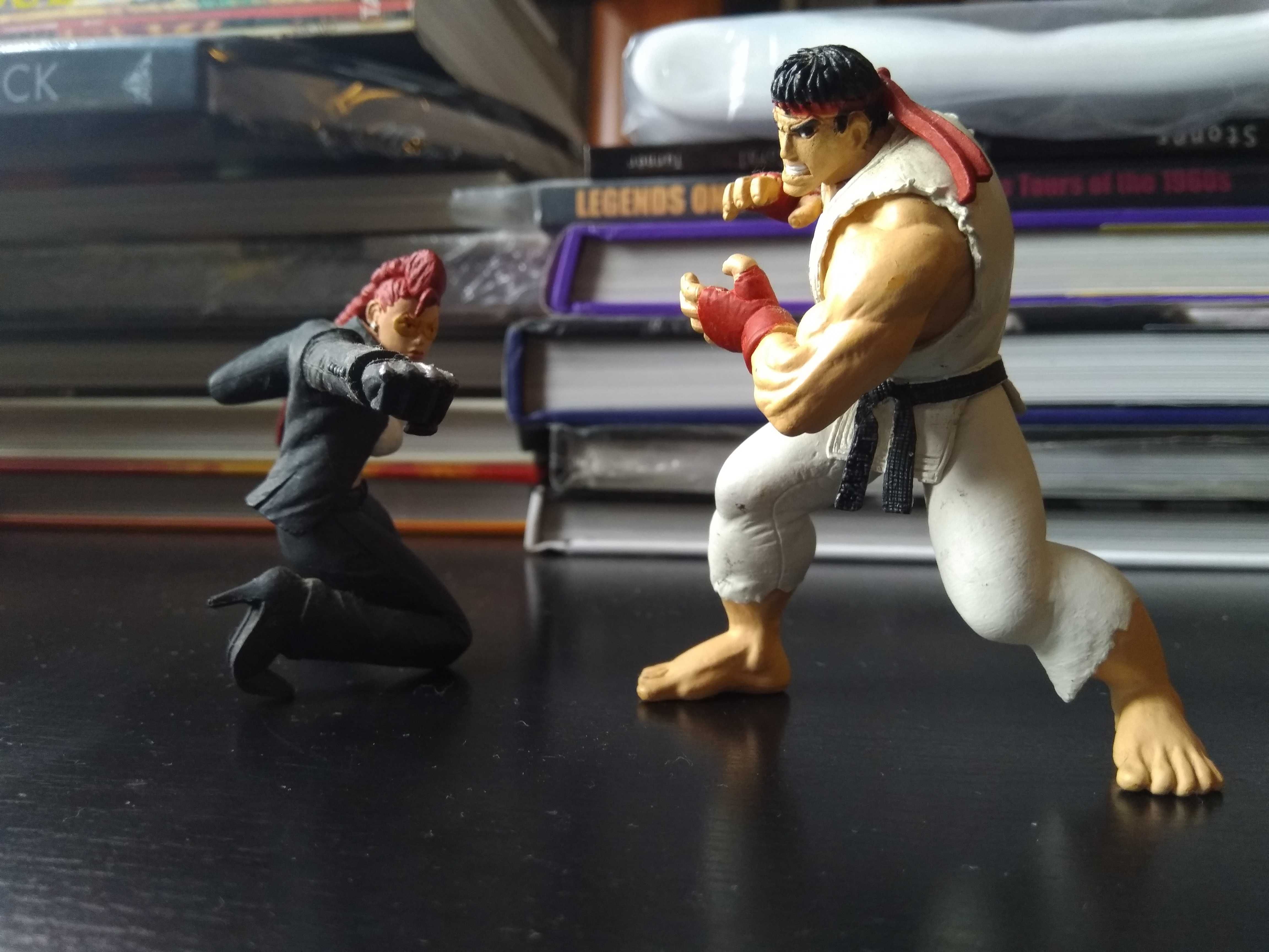 Figuras Anime Street Fighter IV Ryu and Viper Capcom Neca 2008 Raras