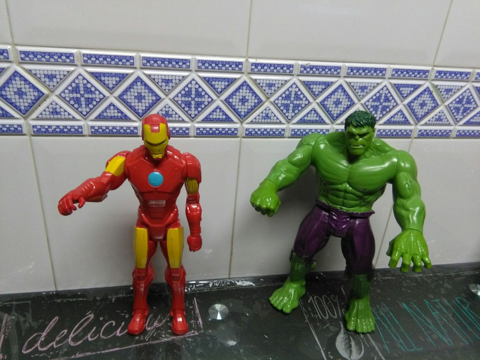 Action Man Variados,Hulk e Iron Man