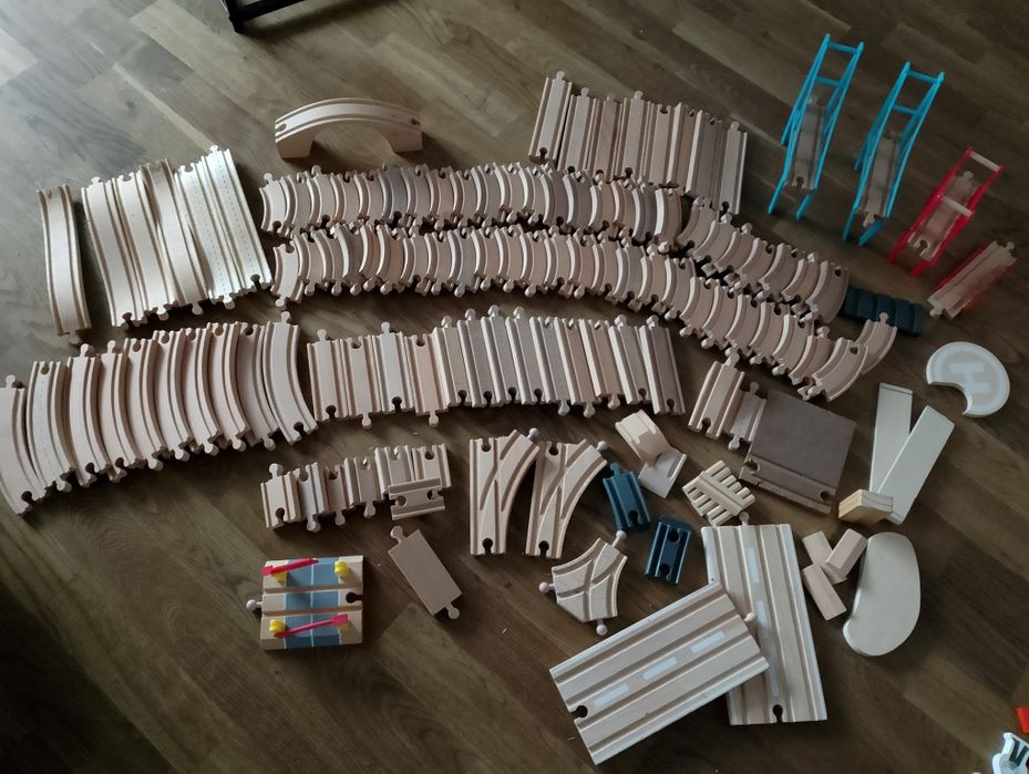 Tory drewniane plus akcesoria