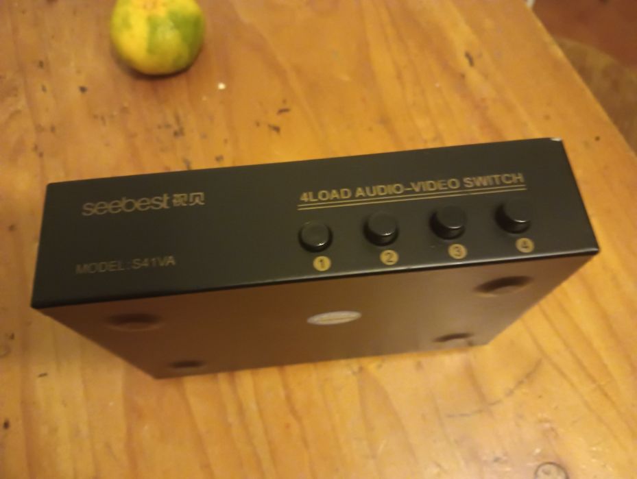 Selector de Canais audio video