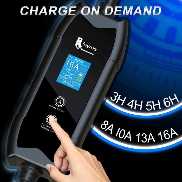 Зарядка Зарядний пристрій Feyree 3,5kW 16A NACS Tesla