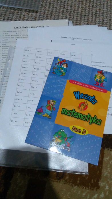Wesoła matematyka klasa 3 ćwiczenia