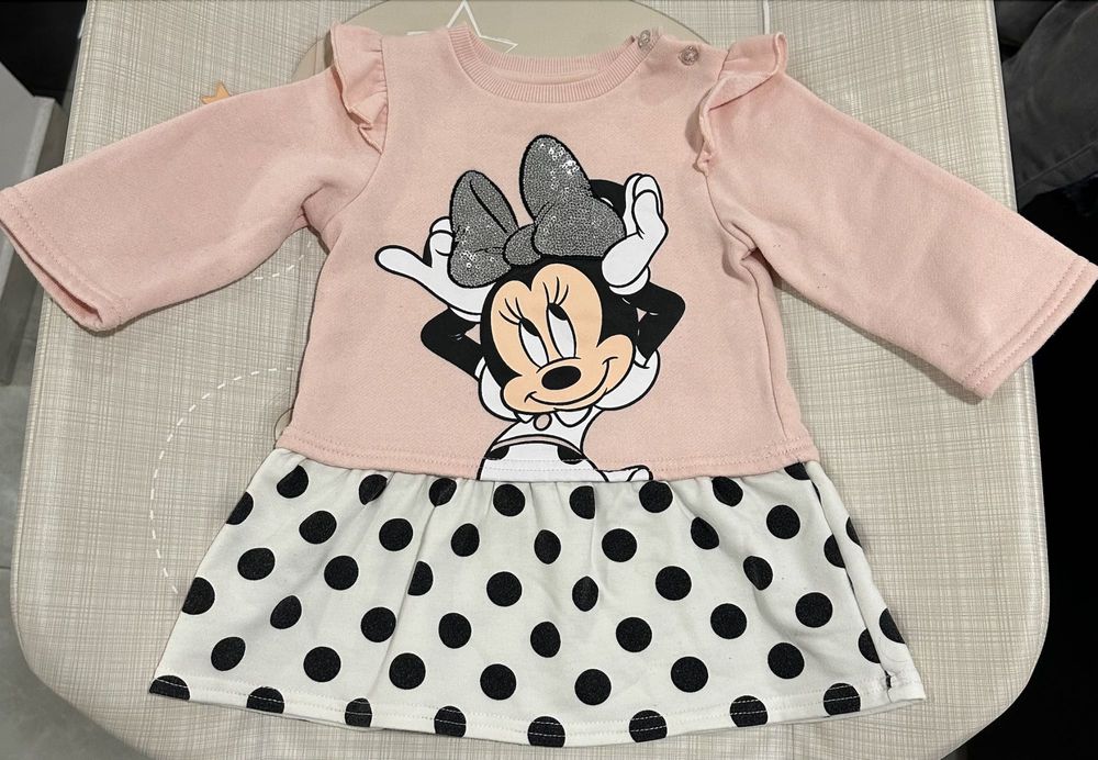 Camisola / Vestido Minnie 9-12M