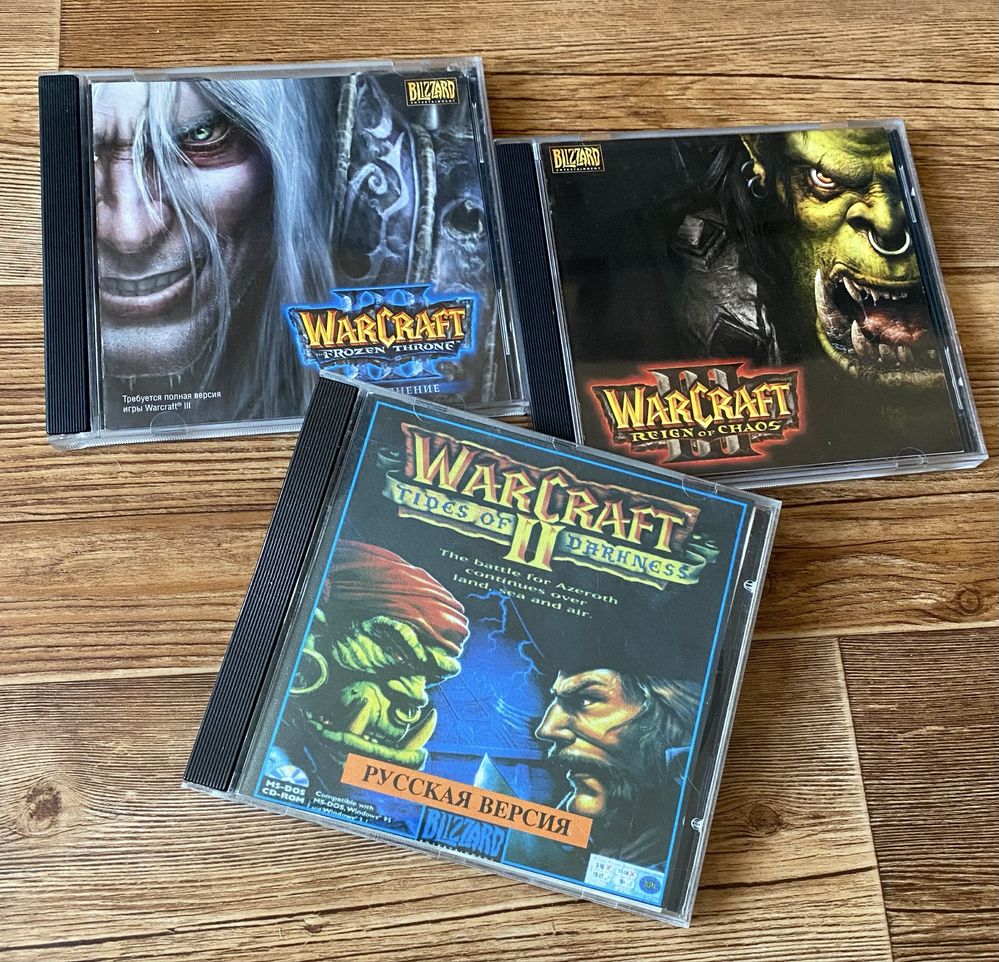 Ігри PC(ПК):Казаки, WarCraft, Fable, Diablo, Morrowind, Герои, Icewind