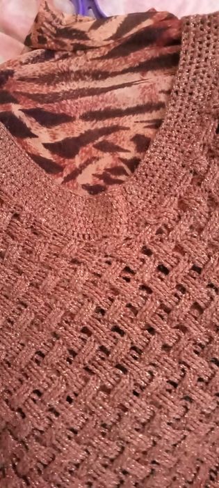 теплий жіночий жилет - туніка