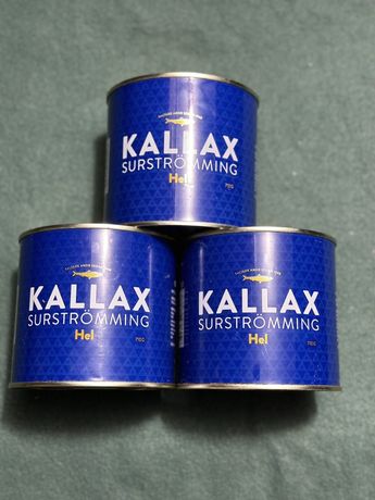 Сюрстромінг Kallax 710 грам Мега банка Surstromming