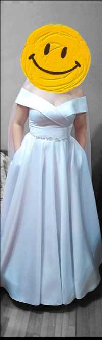 Сукня весільна біла на зріст +- 162