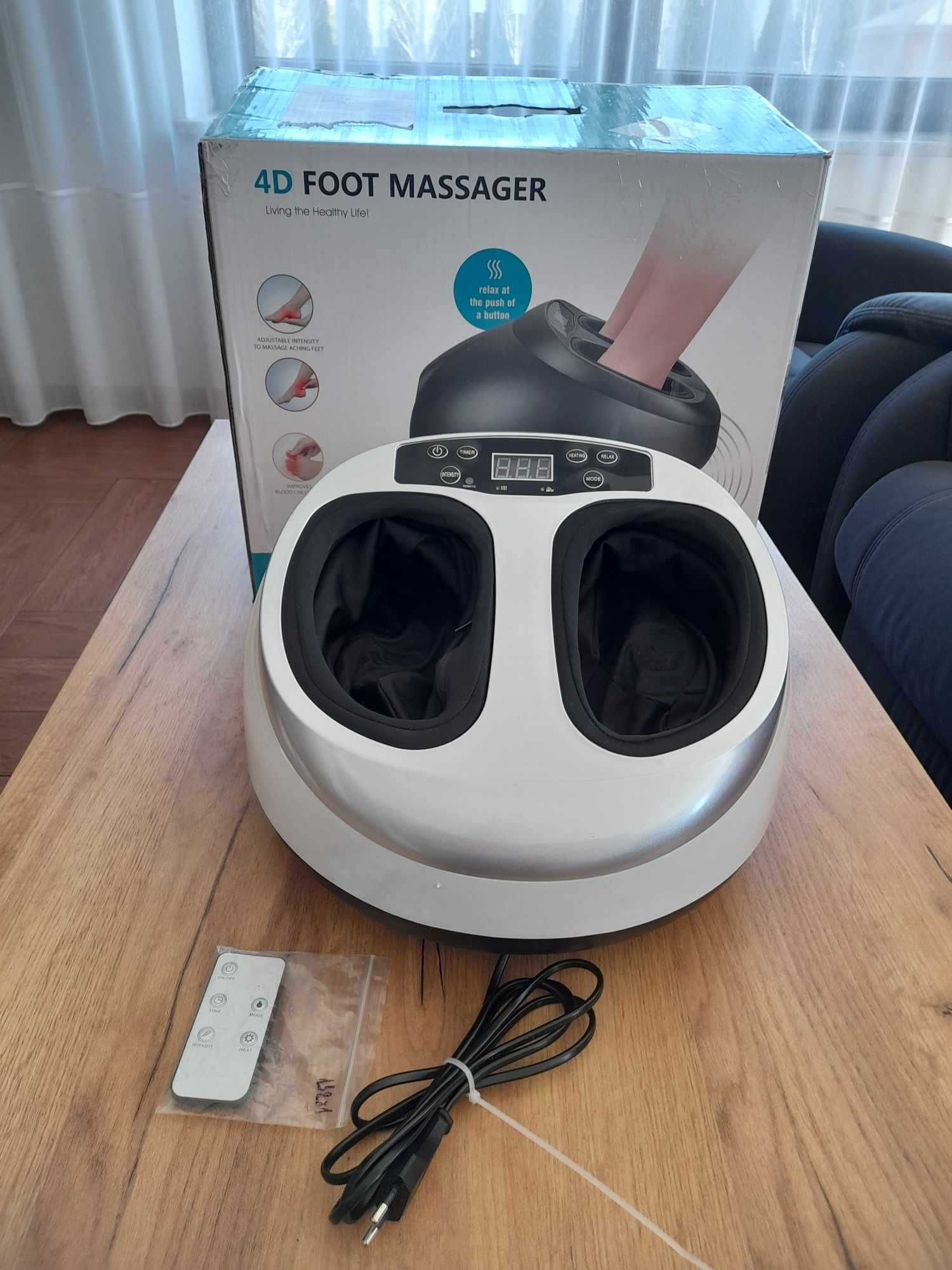 Masażer do stóp z funkcją SHIATSU I AKUPRESURY 7w1_NOWY_OKAZJA!!