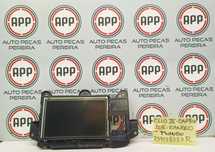 Display rádio Renault Clio, Captur , Twingo, Kangoo , referência 259158357R