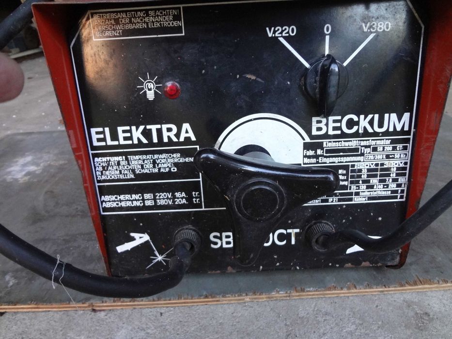 Spawarka Electra Beckum SB200CT