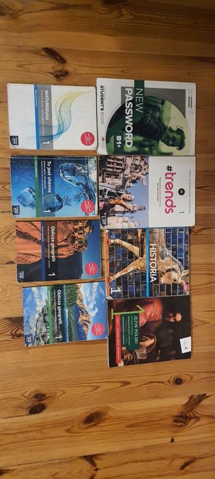 książki 1 klasa szkoła średnia