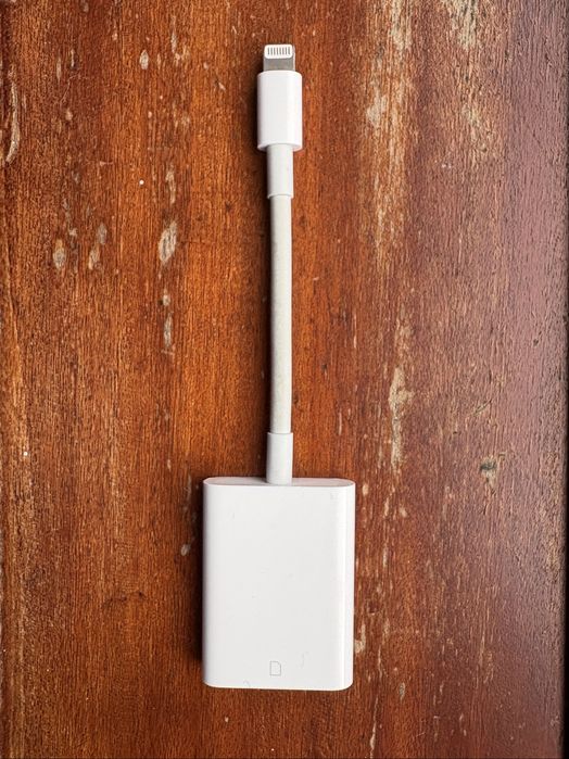Leitor de cartoes SD Apple Lightning