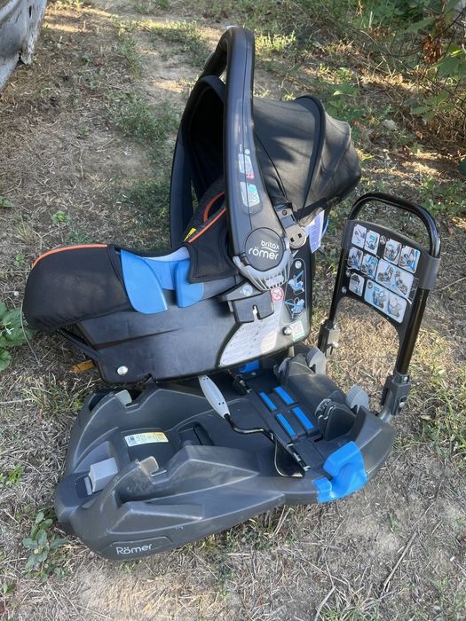 Автолюлька 0+ 15 мес BRITAX-ROMER платформа в комплекте