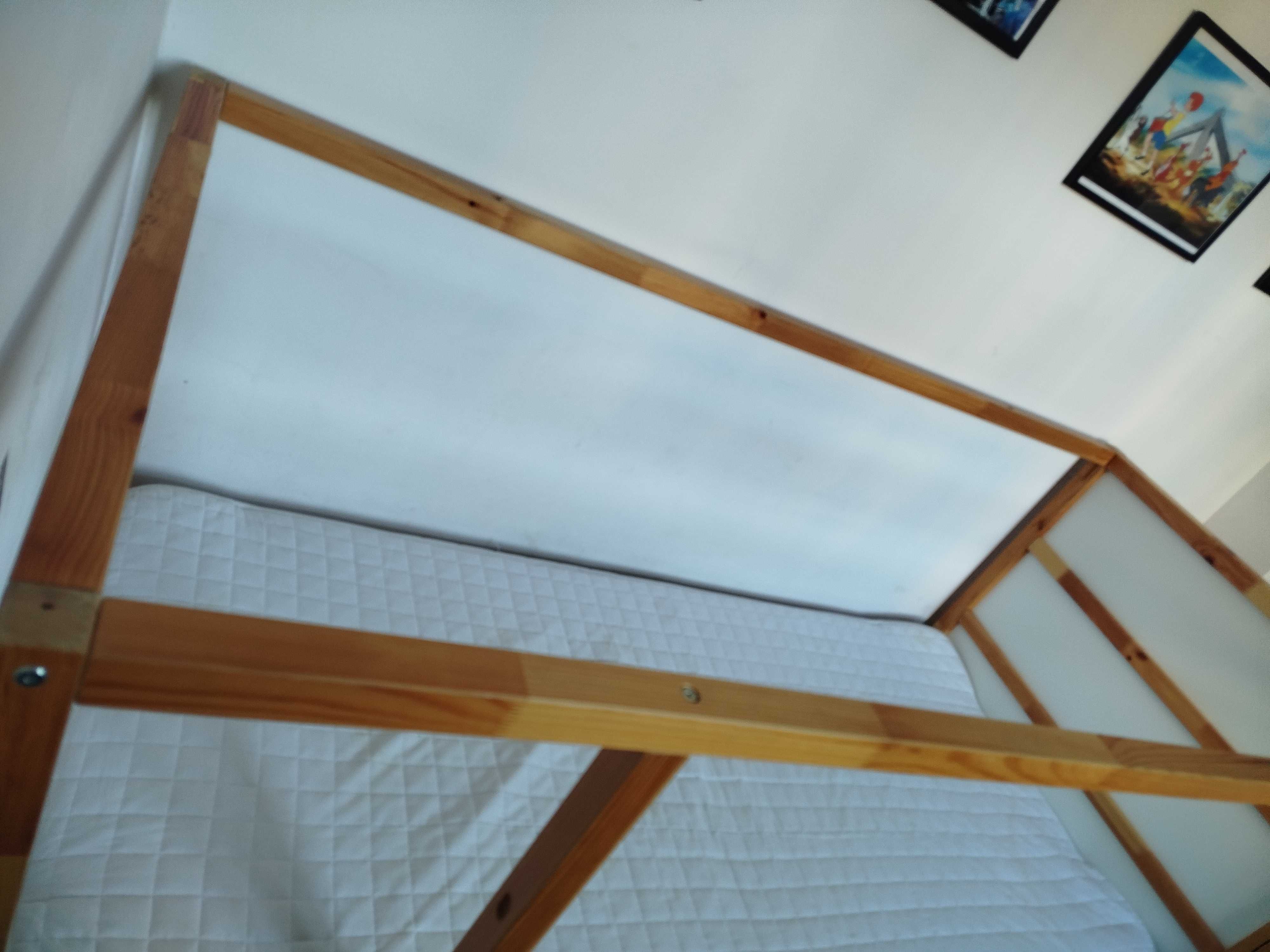PILNE! Dwustronne łóżko dziecięce IKEA 90x200 + materac