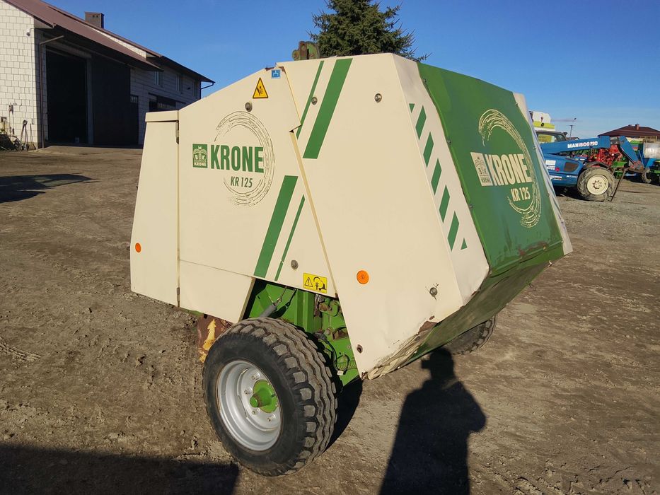 Prasa Krone KR 125 sprowadzona oryginał zadbana Claas 44 welger RP