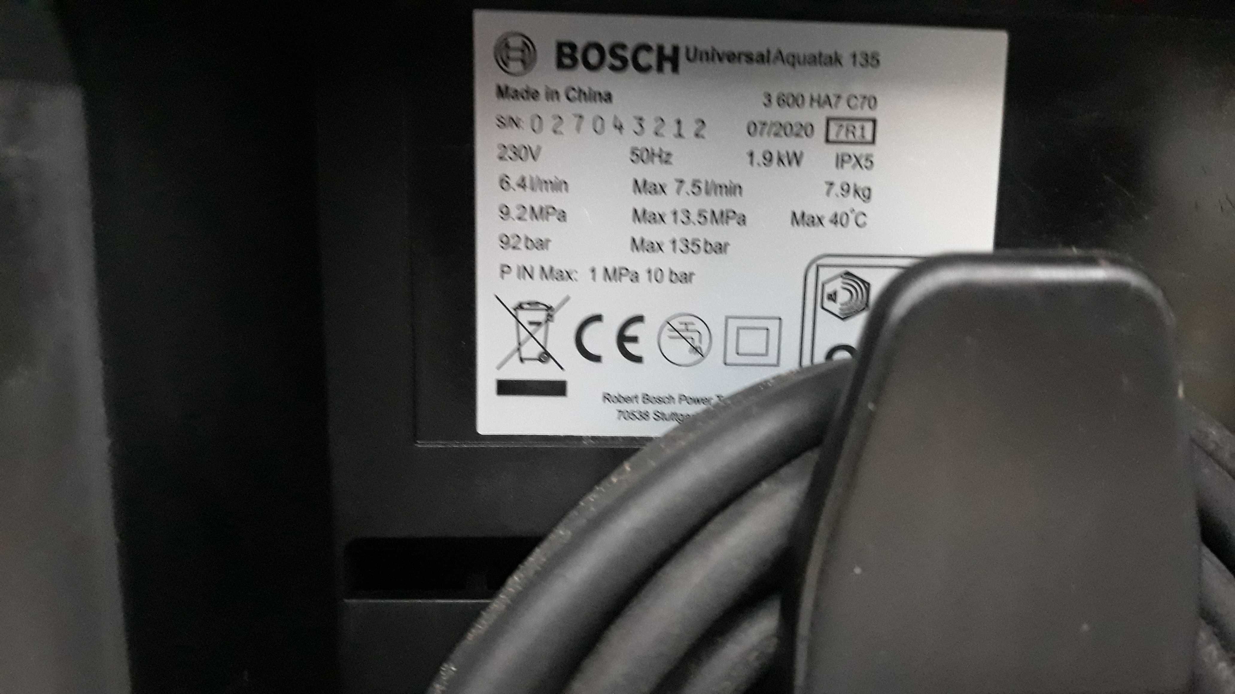 Myjka ciśnieniowa Bosch aquatak135
