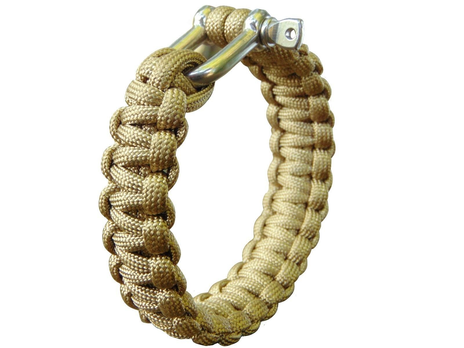 bransoletka lina paracord 23mm coyote mfh