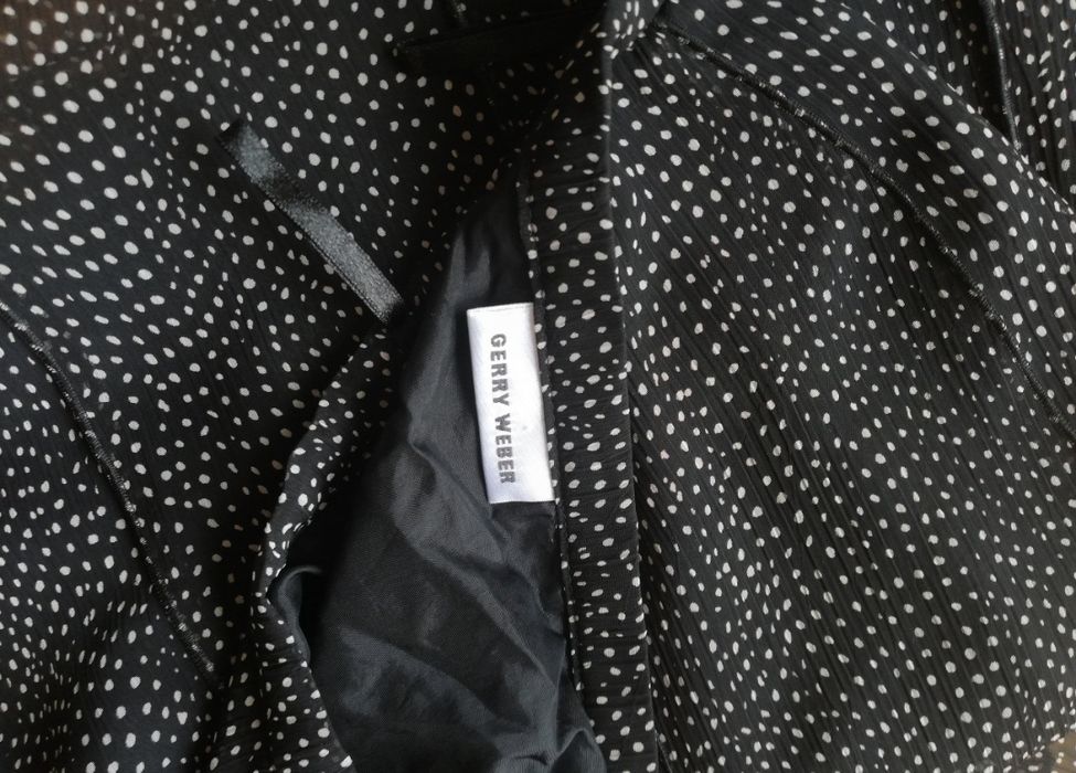 Długa spódnica w kropki Gerry Weber