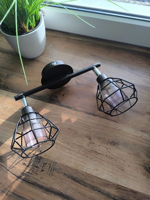 Sprzedam kinkiety ścienne 2 szt loft retro