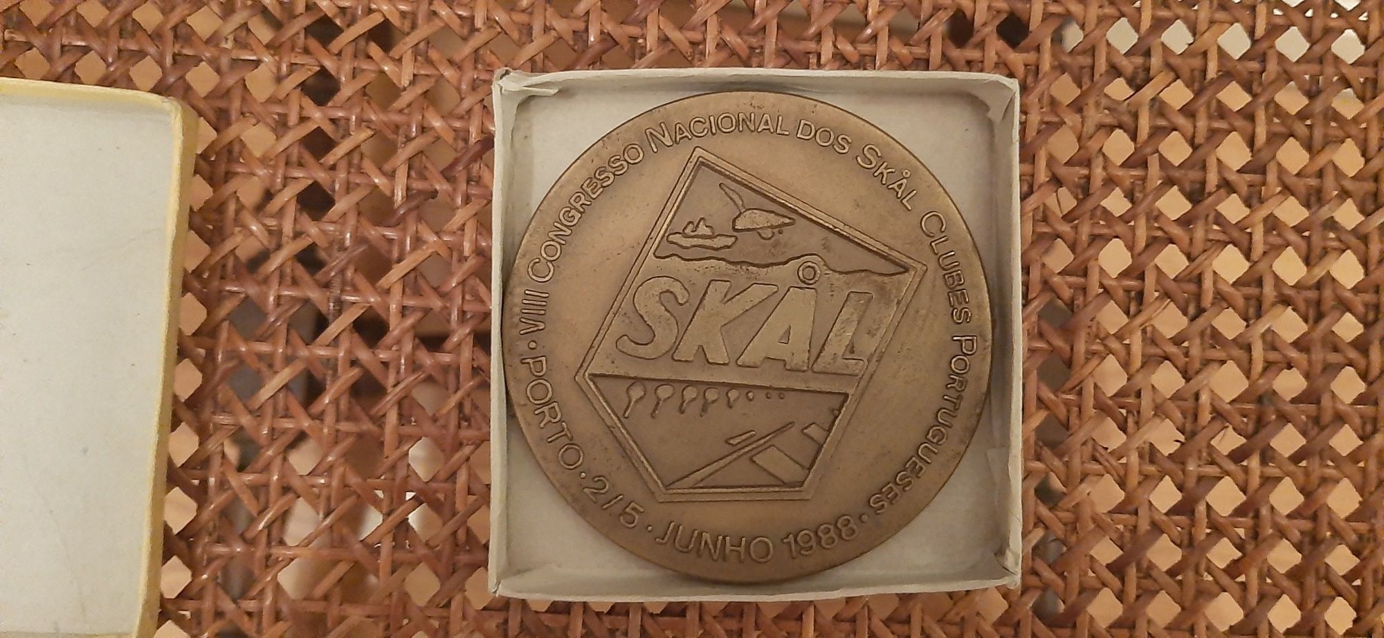 Medalhas comemorativas em bronze