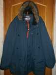 Большой размер. Куртка парка Blue Explorer, р. 6XL, наш 70. ПОГ-82 см